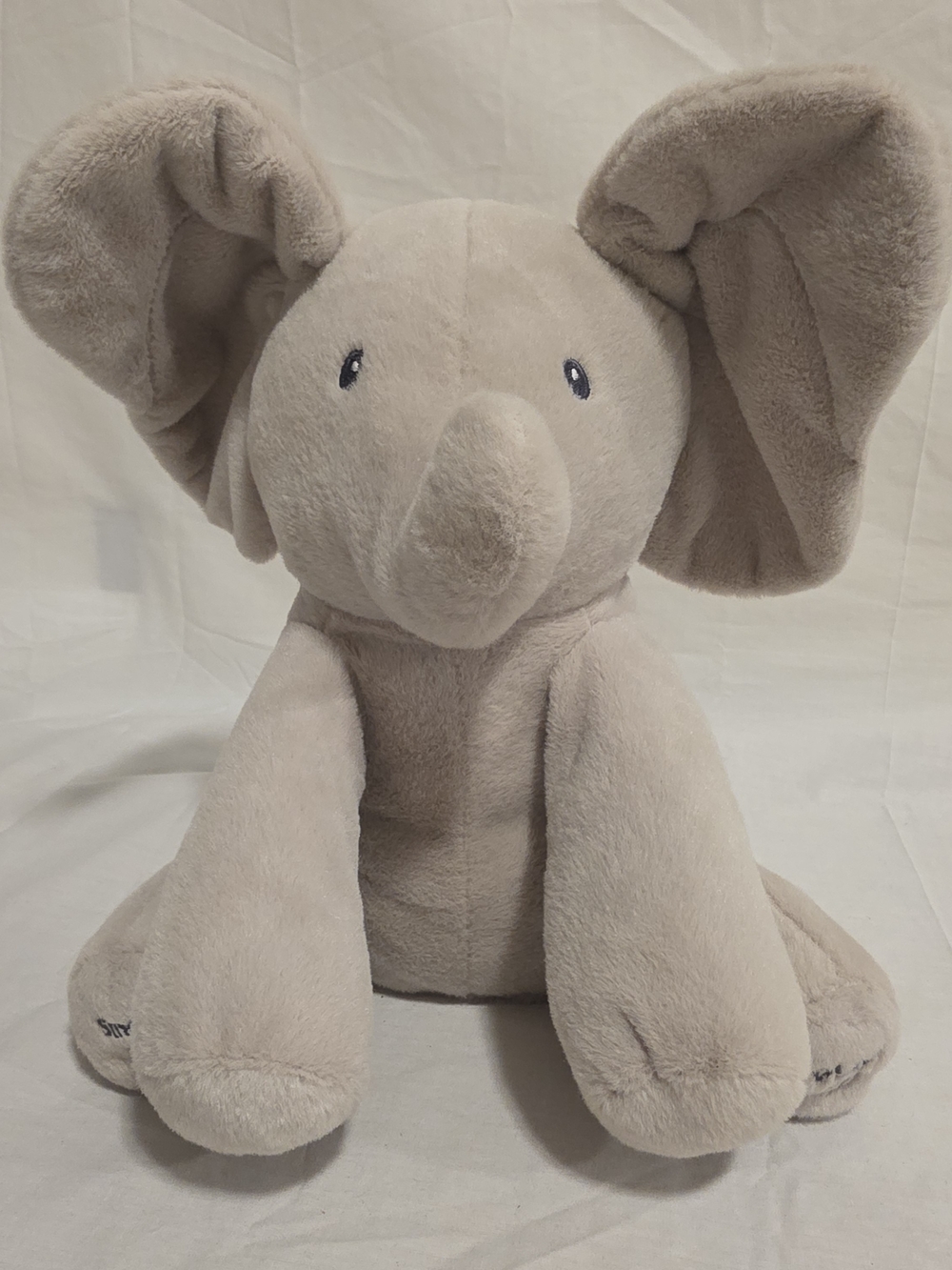 Baby Gund Floppy The Elephant 11" Animated Plush Toy Sings Tested WORKS